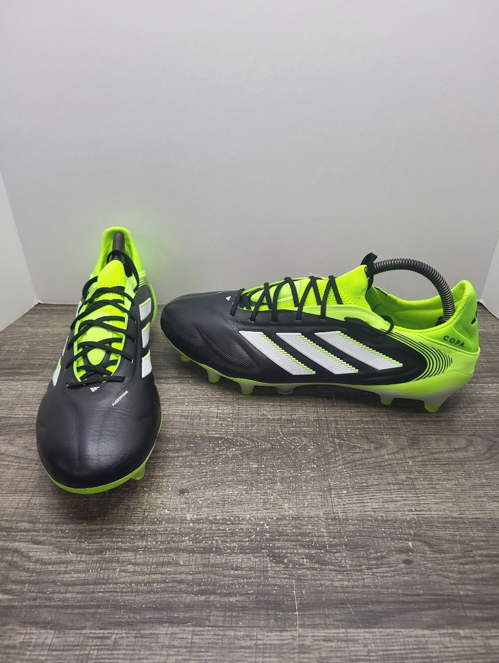 Adidas Soccer Cleats Men Size 9.5 Copa Pure 3 Elite FG Core Black White JH6304